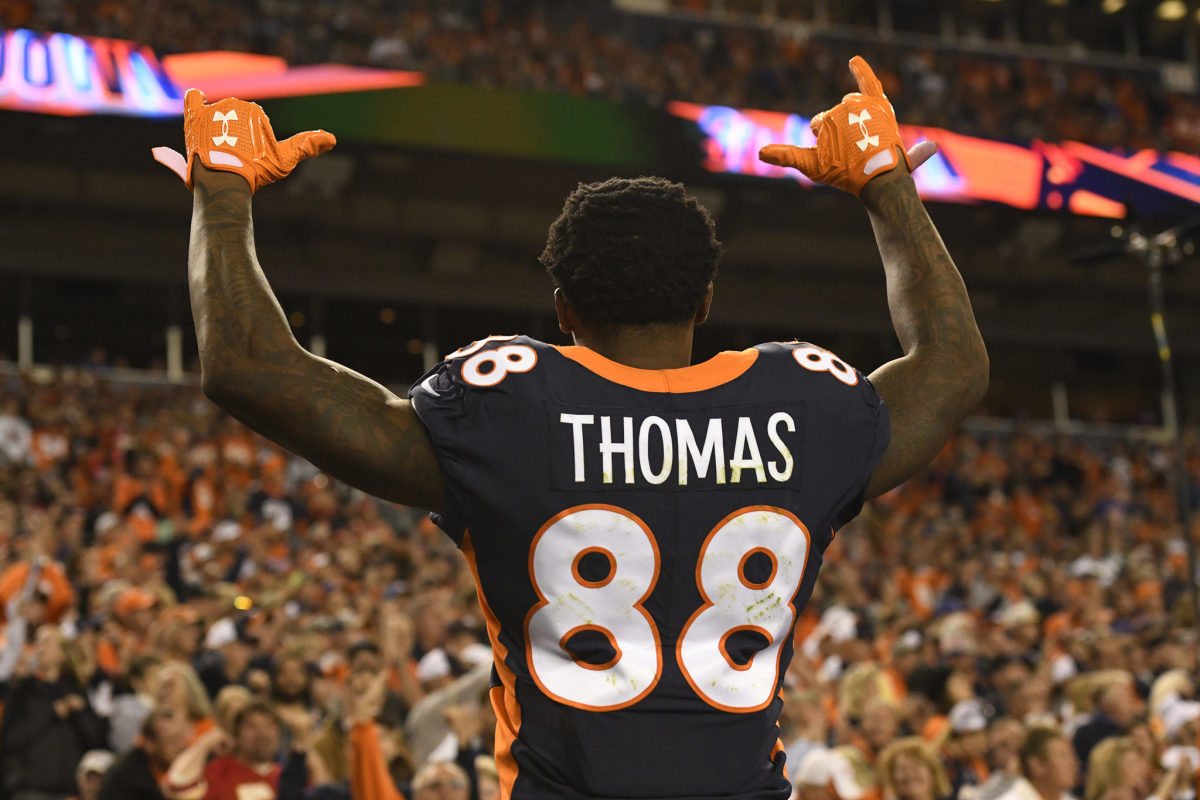 Broncos plan tributes for WR Demaryius Thomas at Mile High Sunday