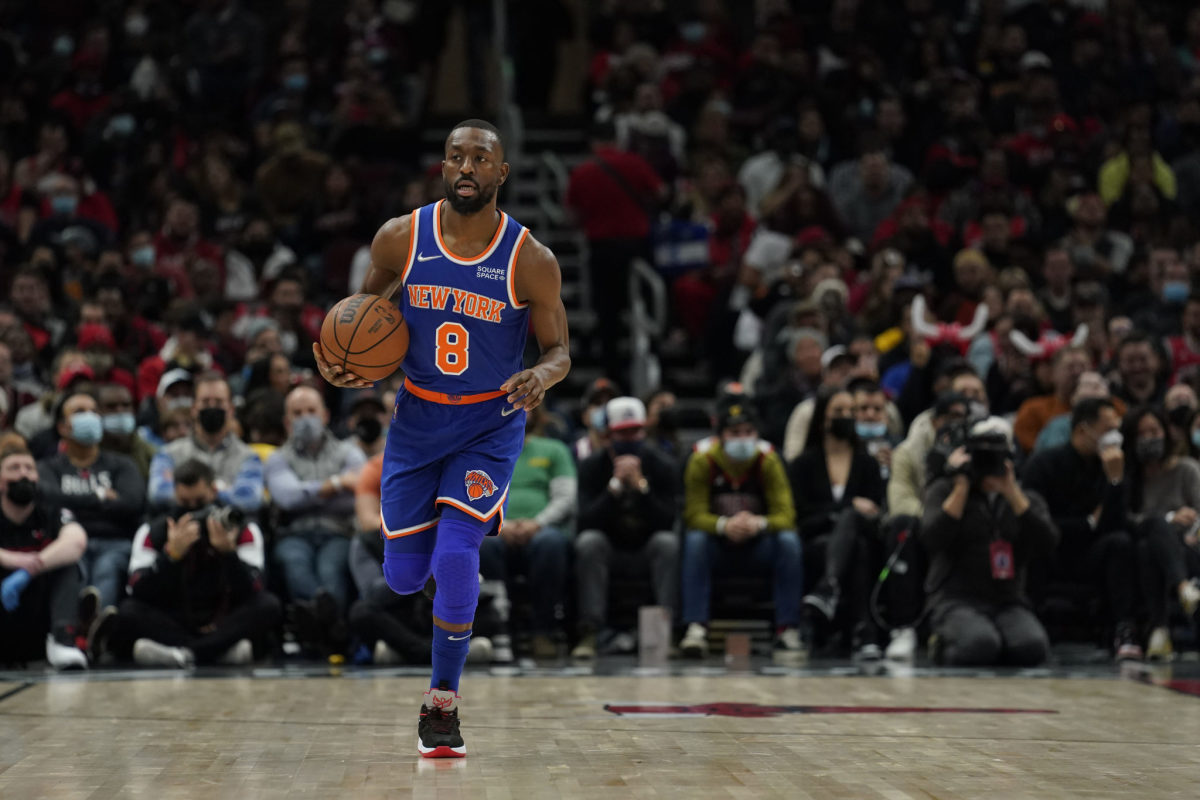 New York Knicks point guard Kemba Walker.