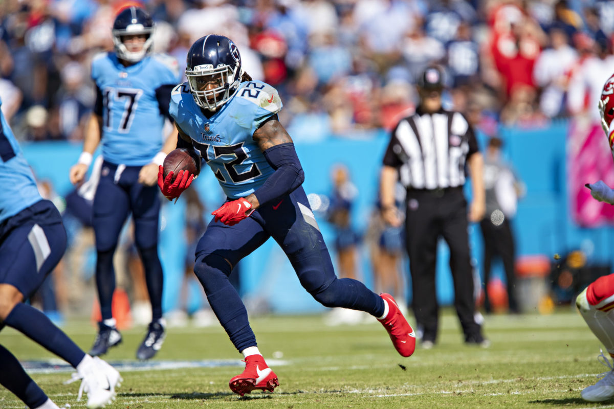 Derrick Henry: Tennessee Titans running back in photos