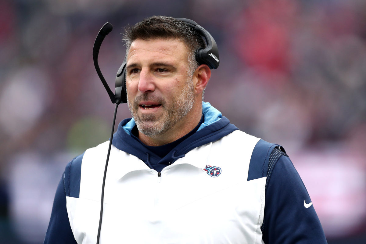 Tennessee Titans head coach Mike Vrabel.