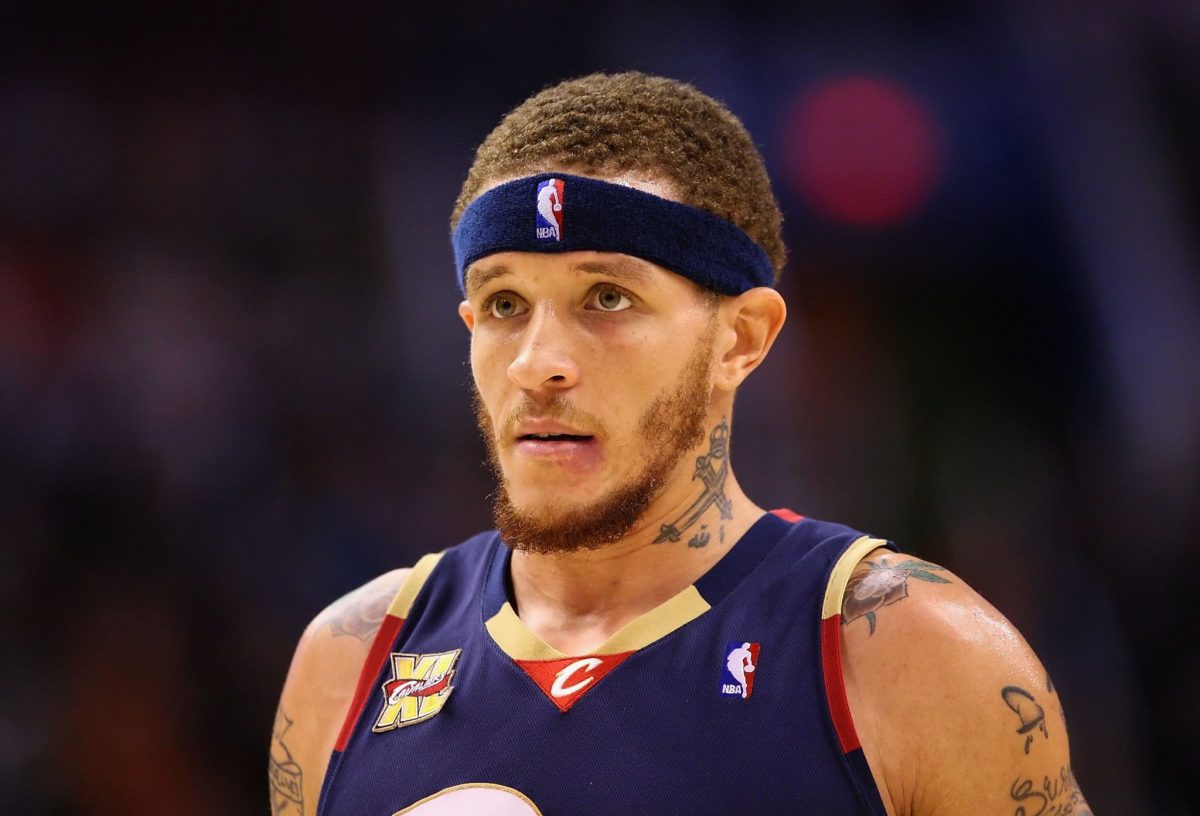 Cleveland Cavaliers guard Delonte West on the court.