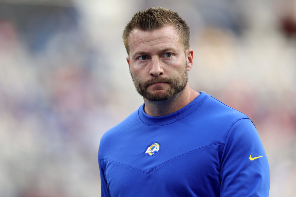 NFL World Is Worried For Sean McVay On Sunday - The Spun: What's Trending  In The Sports World Today