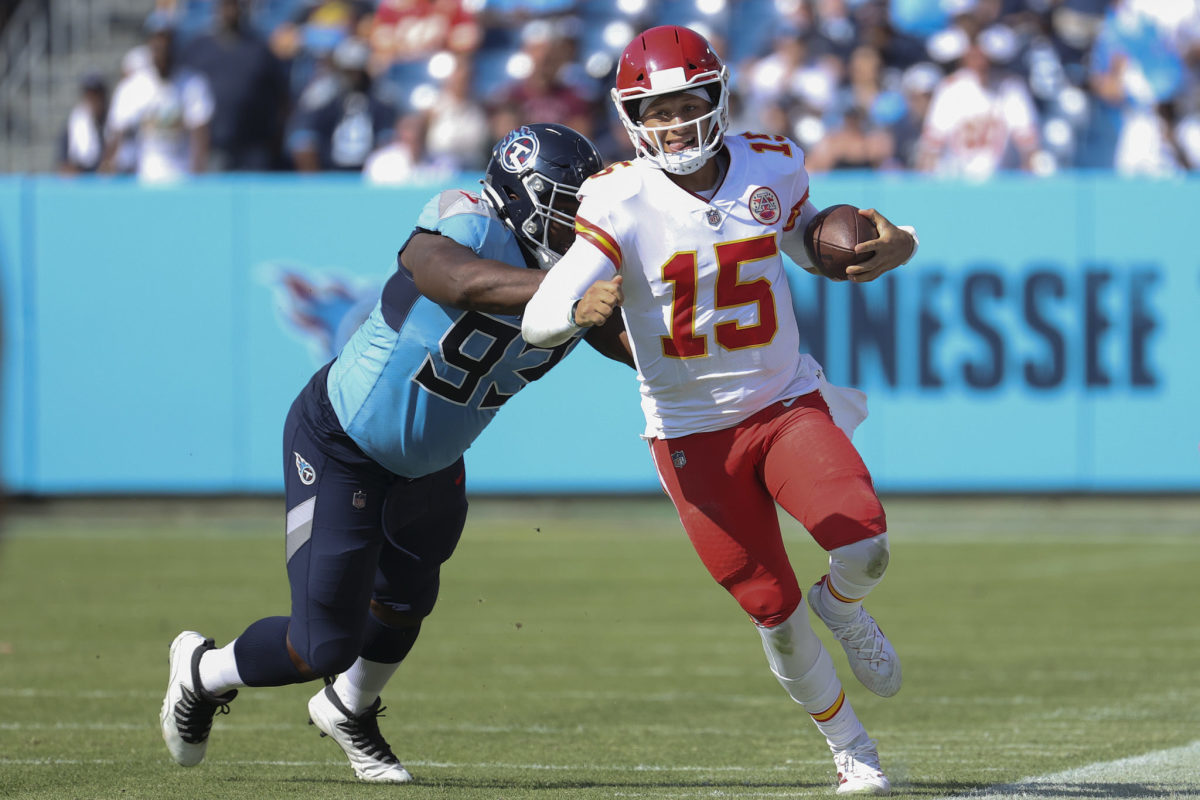 Patrick Mahomes Makes His Opinion On The Titans Very Clear - The