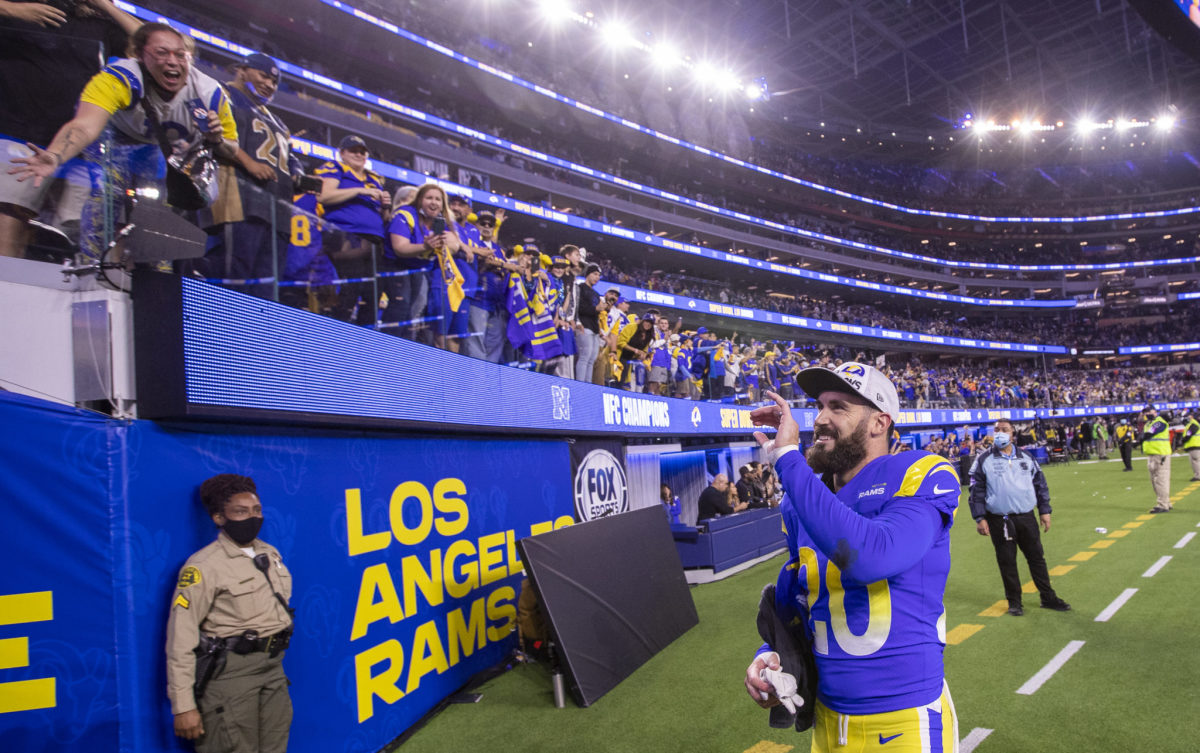 Rams S Eric Weddle Was Mic'd Up During NFC Championship Game