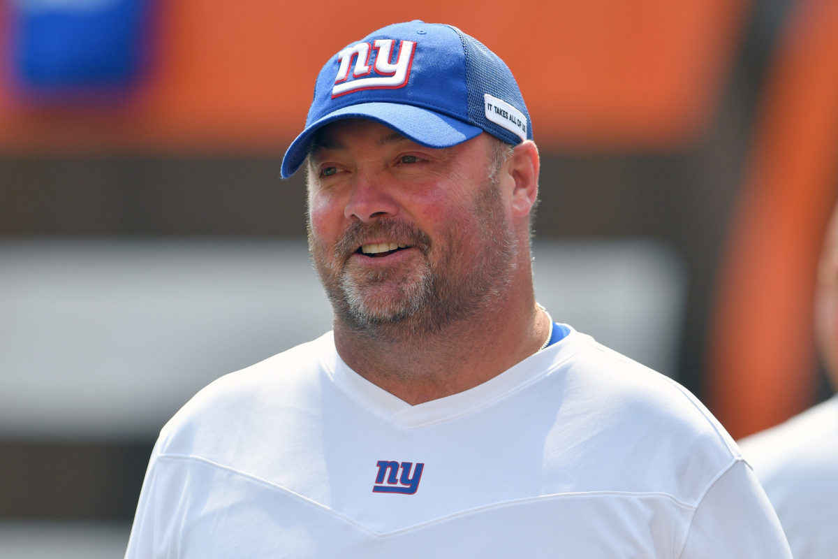 New York Giants offensive assistant Freddie Kitchens.