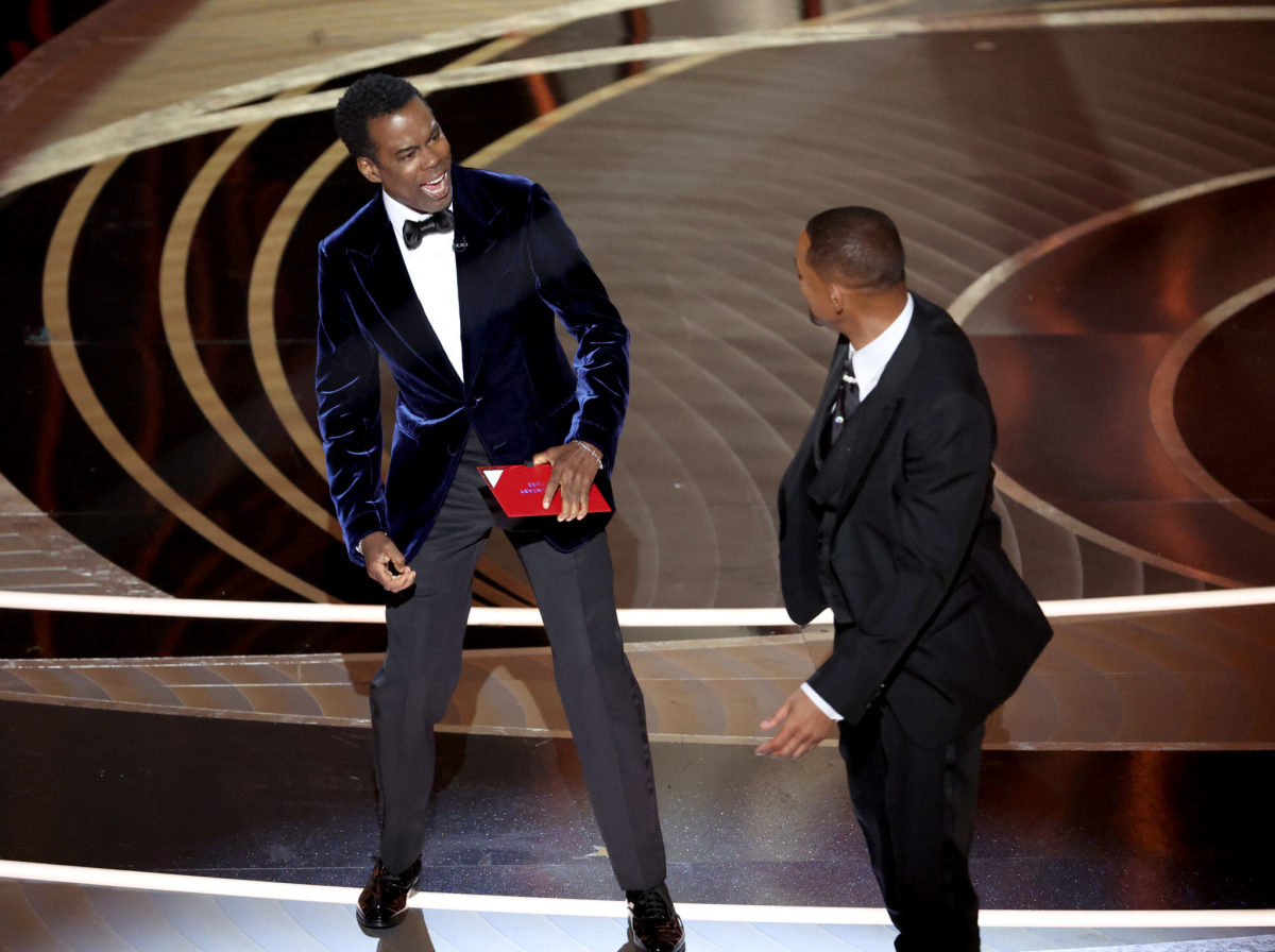 Will Smith and Chris Rock at The Oscars