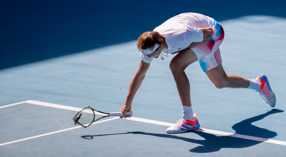 Alexander Zverev at the Australian Open