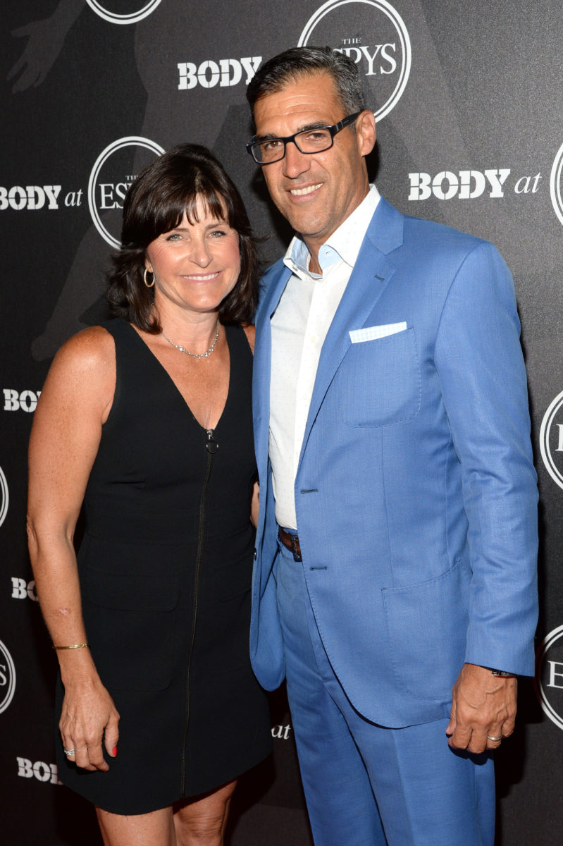 Jay Wright and his wife, Patricia.
