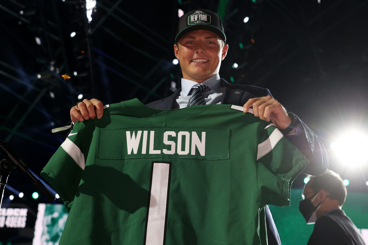 Zach Wilson at the 2021 NFL Draft