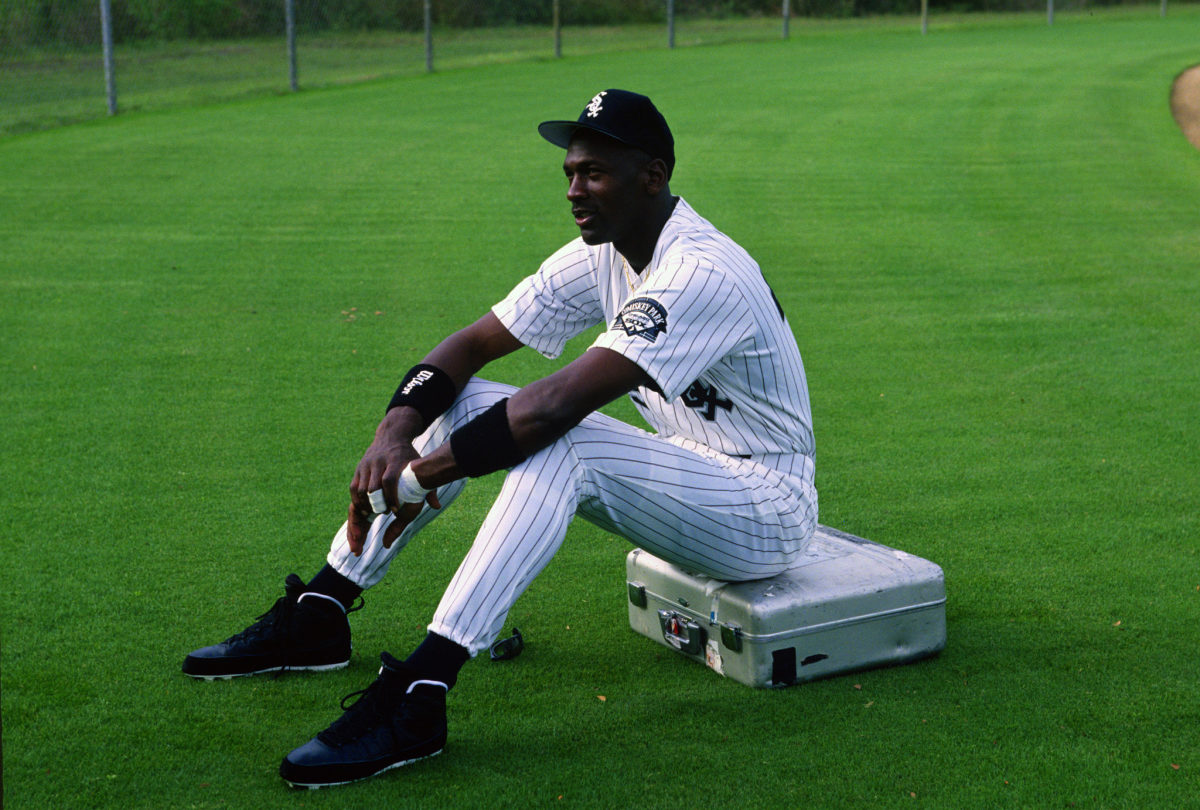 Michael Jordan had an offer to play in the big leagues before he signed  with the White Sox