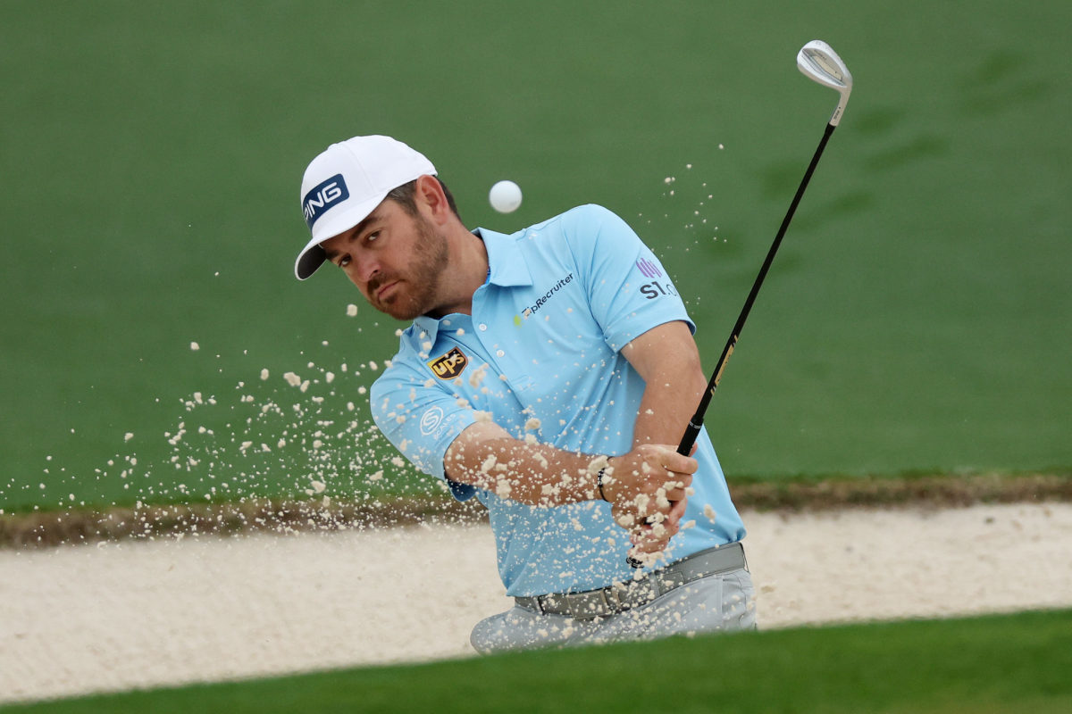 Louis Oosthuizen at the Masters.