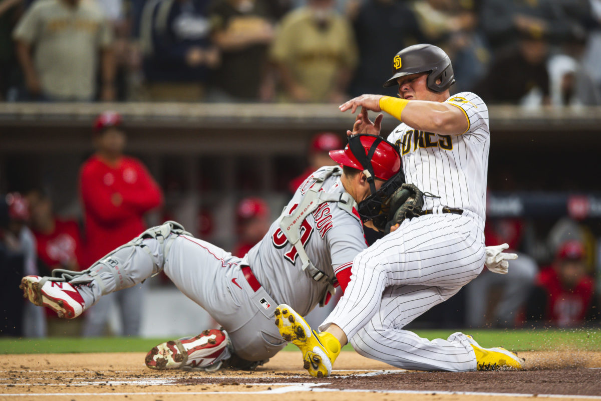 Luke Voit: WATCH: Luke Voit rocks a sleeveless jersey and hammers the ball  in stands during Minor League game