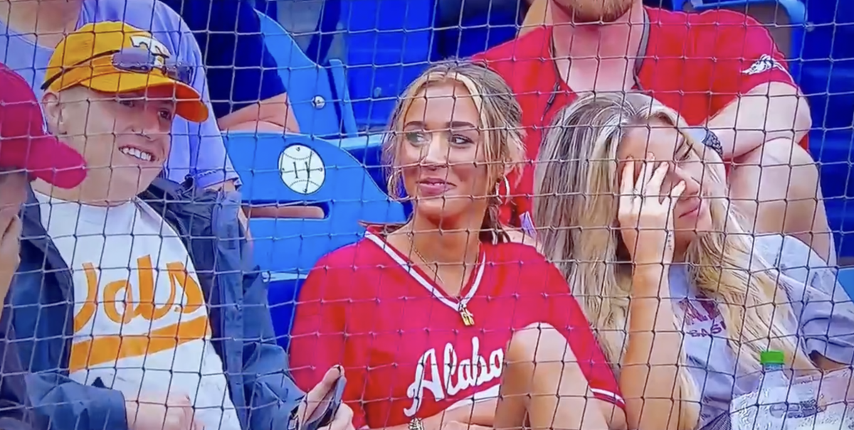 Auburn fan goes viral during the SEC Baseball Tournament this week.