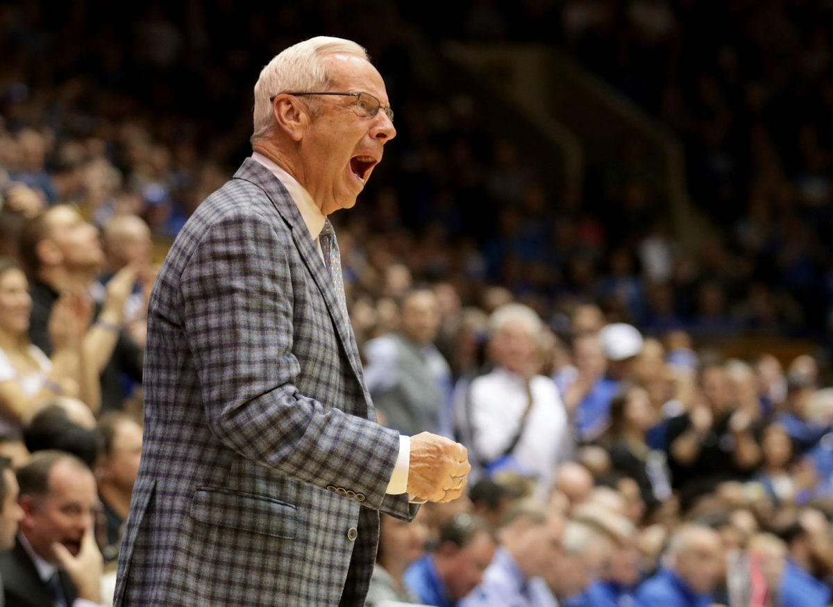 Roy Williams is pumped up.