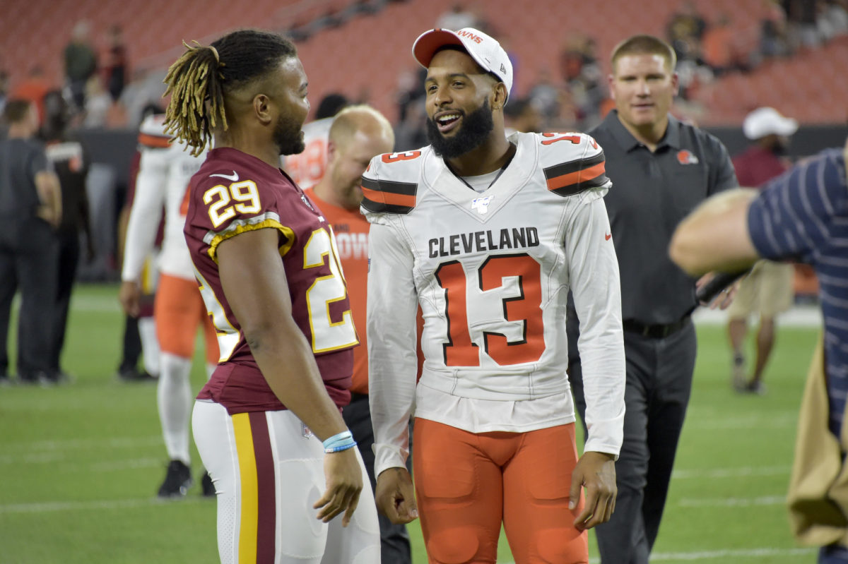 The Browns-Vikings Odell Beckham Jr. trade rumor lasted all of one