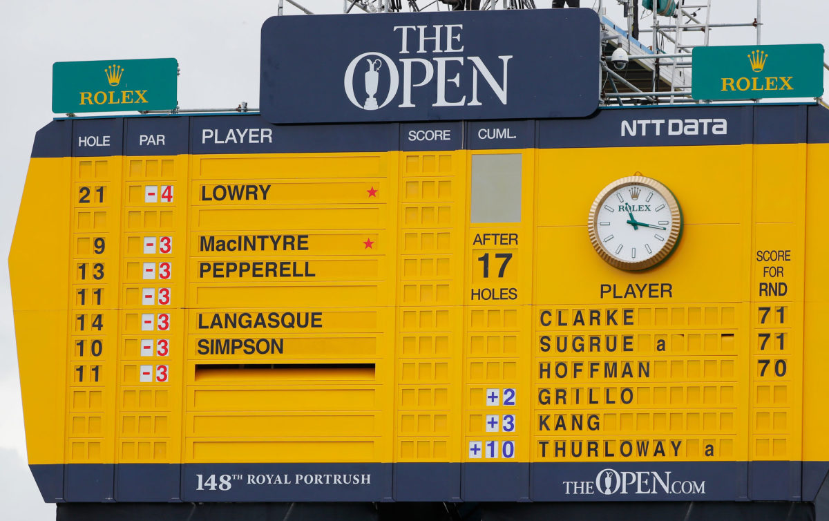 New Tee Times Announced For Final Round Of The Open Championship The