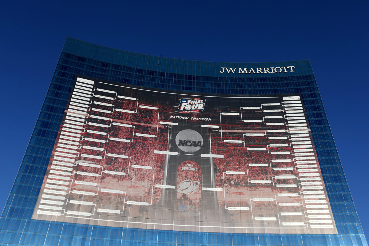 After months of Bracketology, a full look at the ncaa tournament bracket during the Final Four in 2015