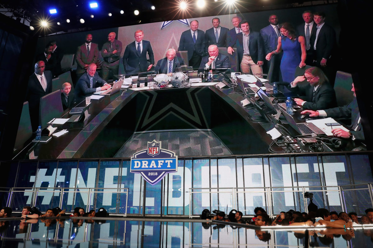 A general photo taken at the NFL Draft.