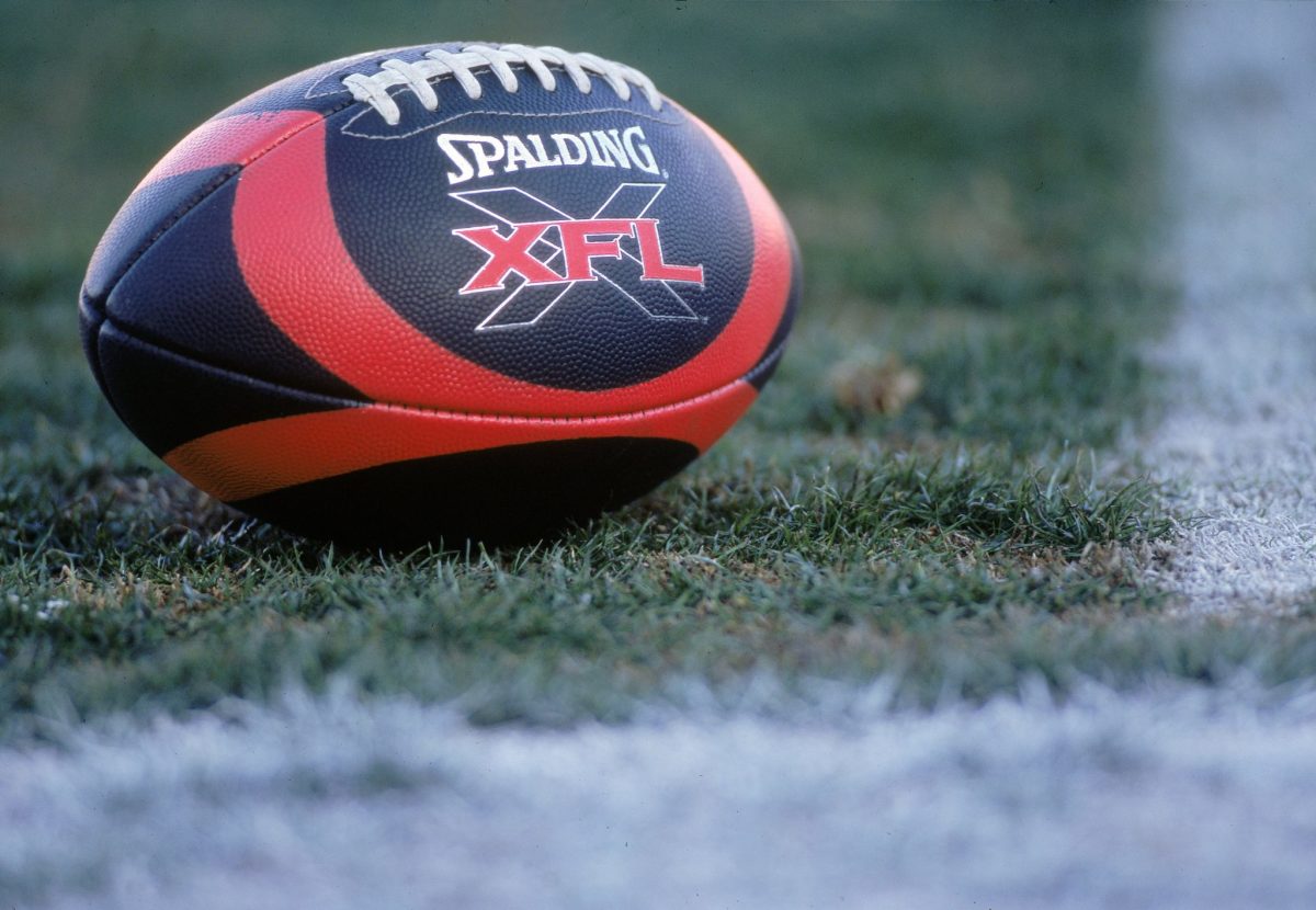 an up-close look at an xfl football