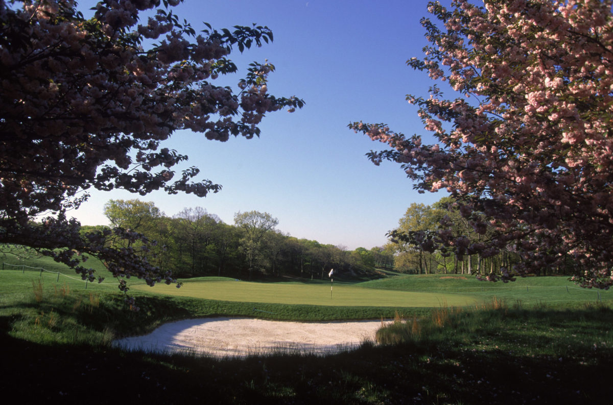 A general view of the U.S. Open course.