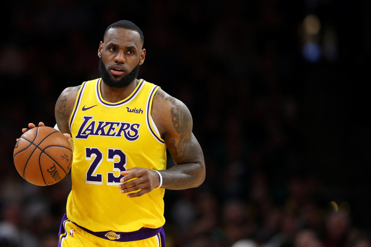 LeBron James limps off floor with injury as Lakers season hits new low