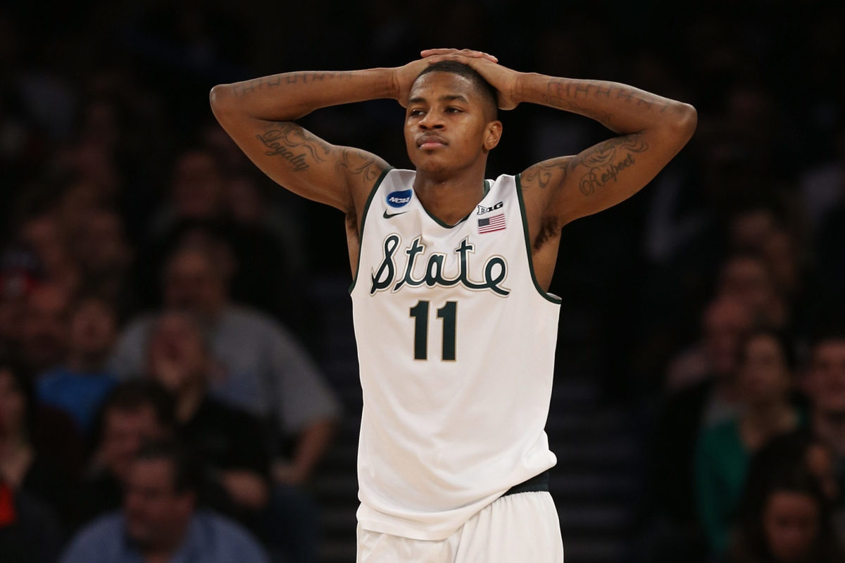 Keith Appling during the NCAA Tournament.