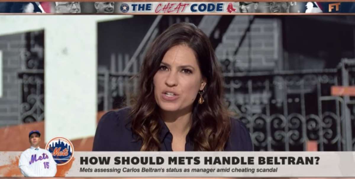 Jessica Mendoza comments on the MLB cheating scandal.