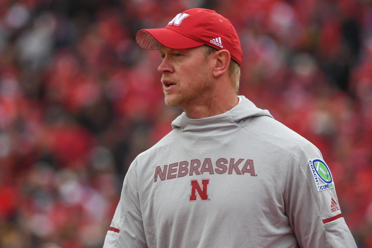 Scott Frost ahead of his team's game against Purdue.