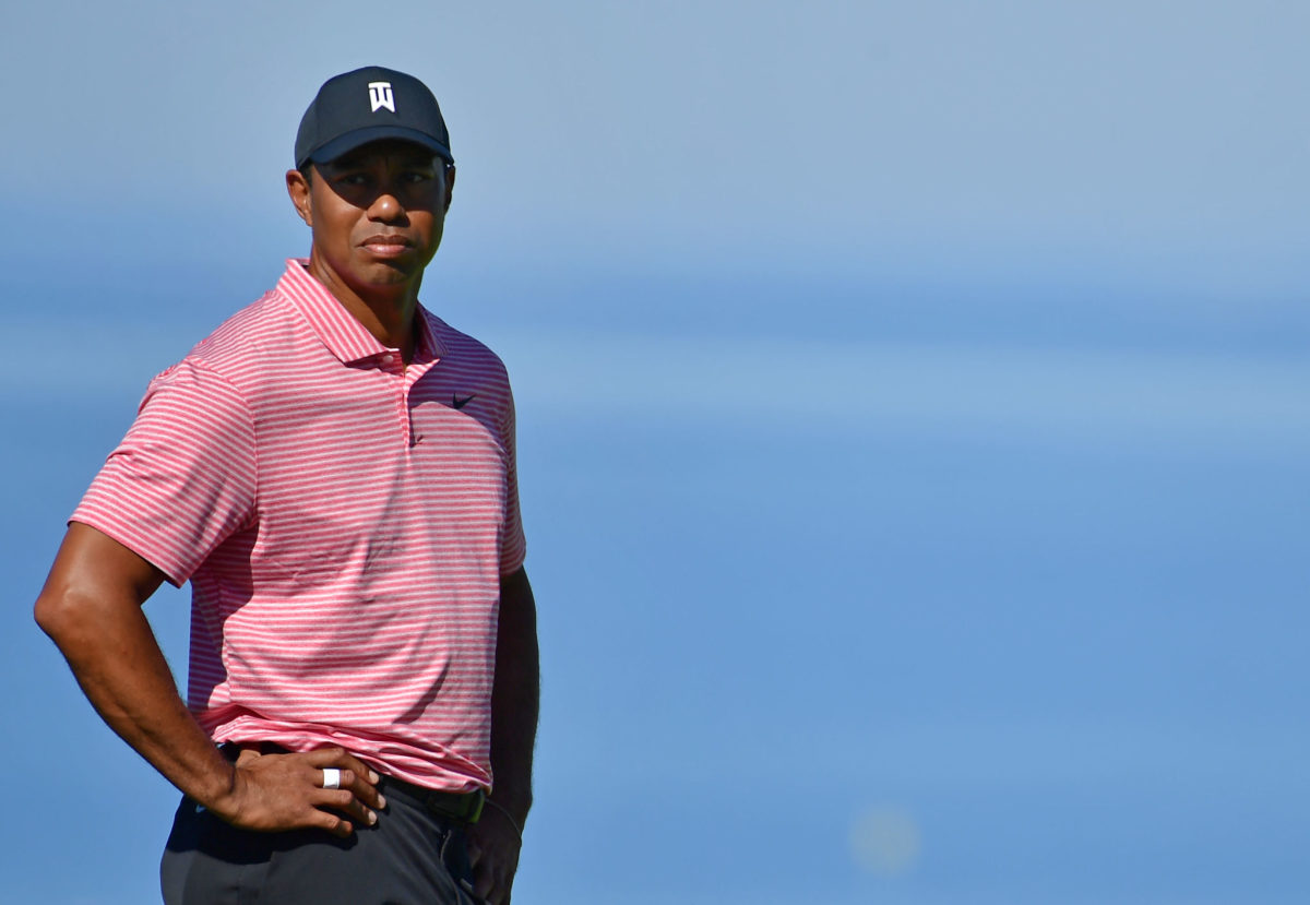 tiger woods at his first tournament of 2019