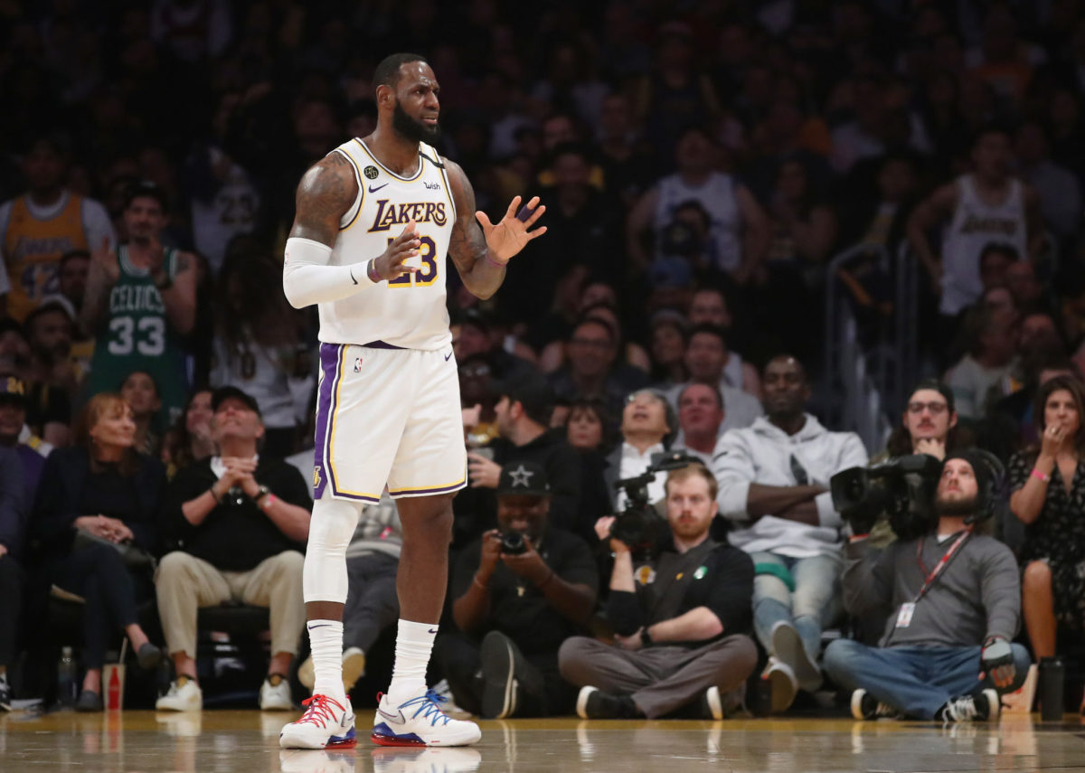 Lakers Announce Injury Status Of LeBron James, Anthony Davis For Jazz Game