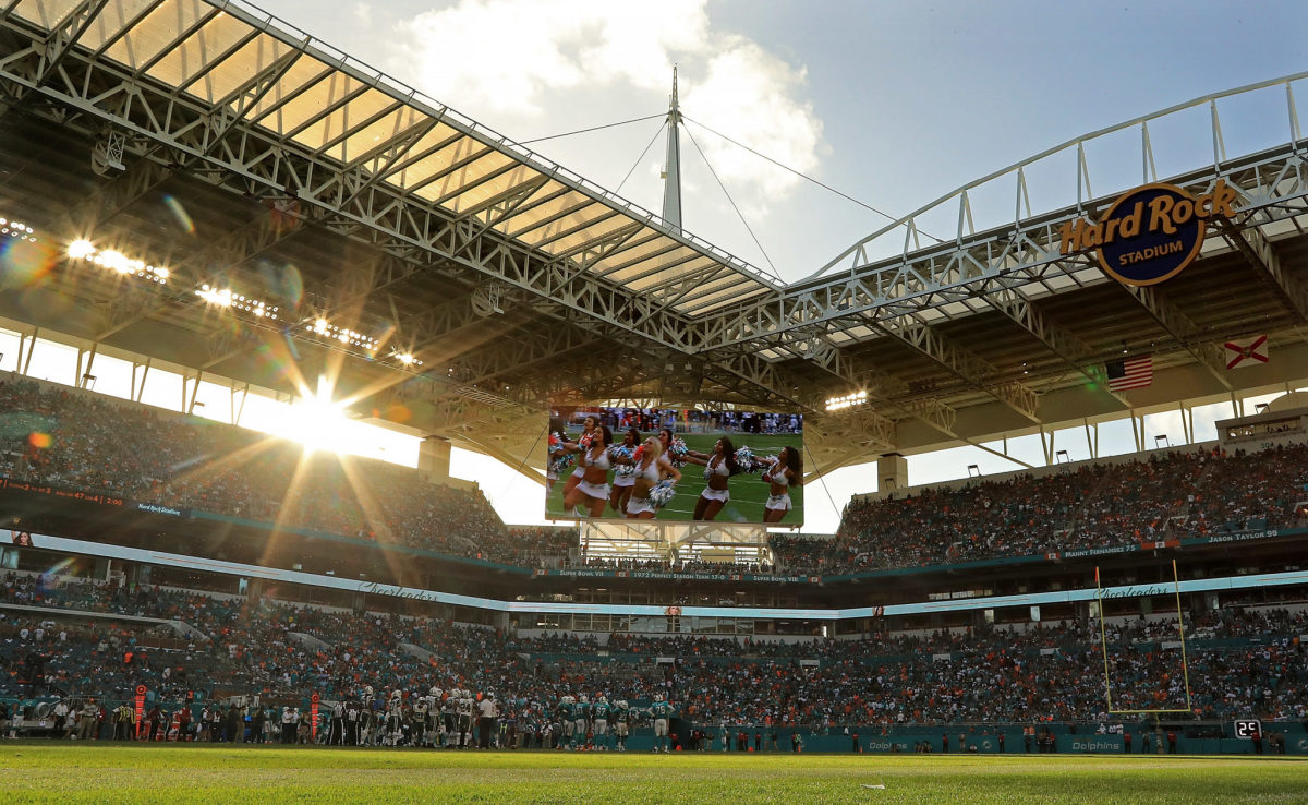 The NFL hosts Super Bowl 54 in Miami, Florida.
