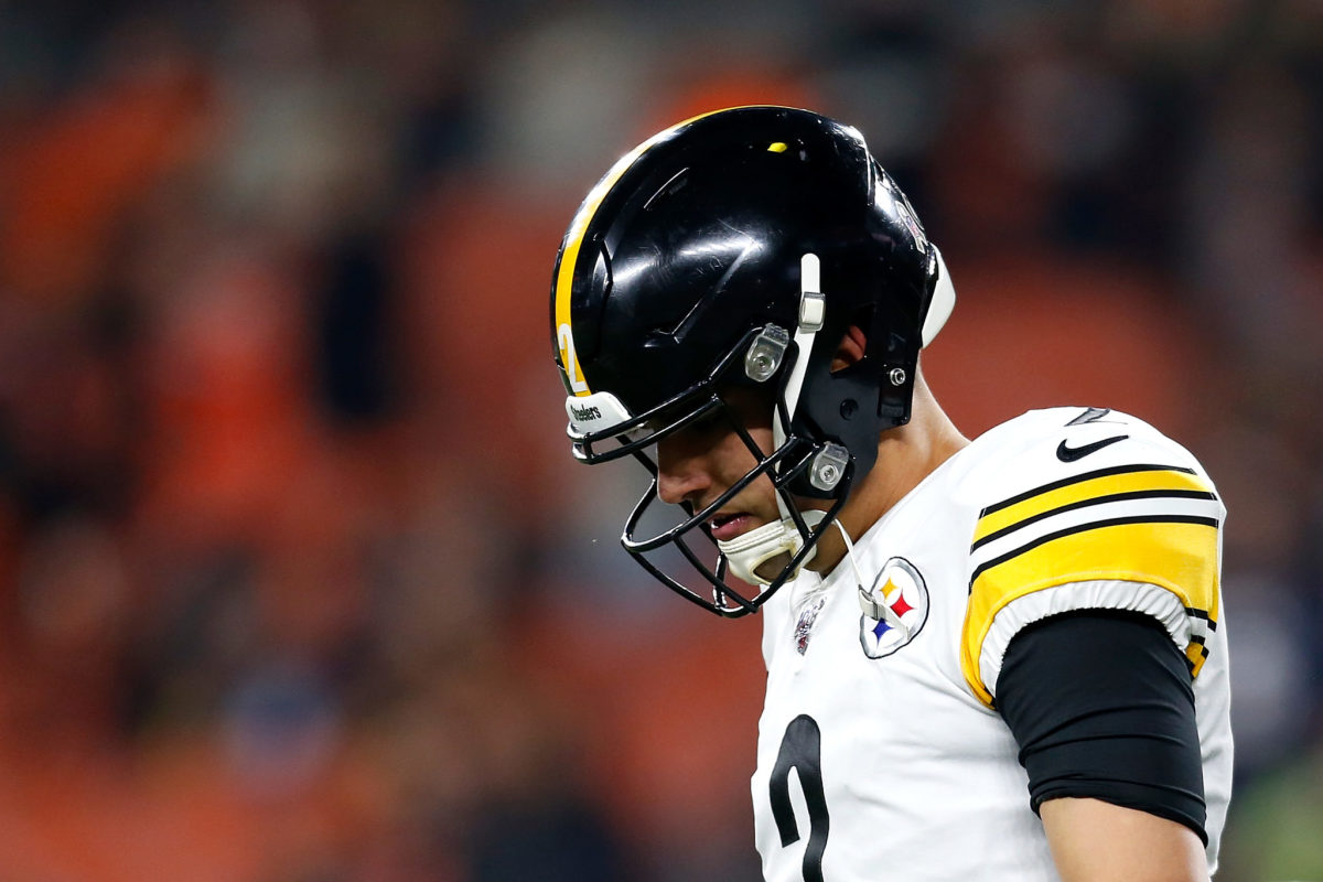 Steelers QB Mason Rudolph left out to dry in preseason finale