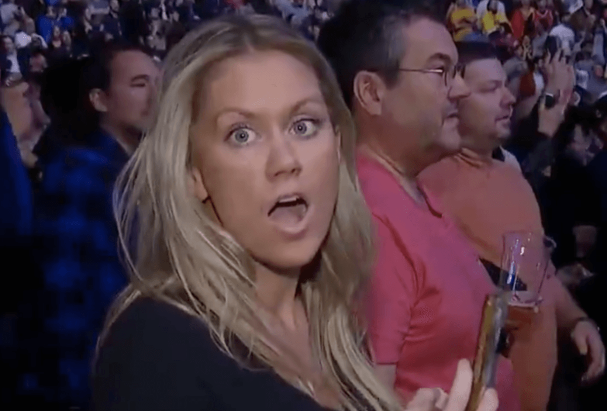 UFC fan stunned by Conor McGregor.