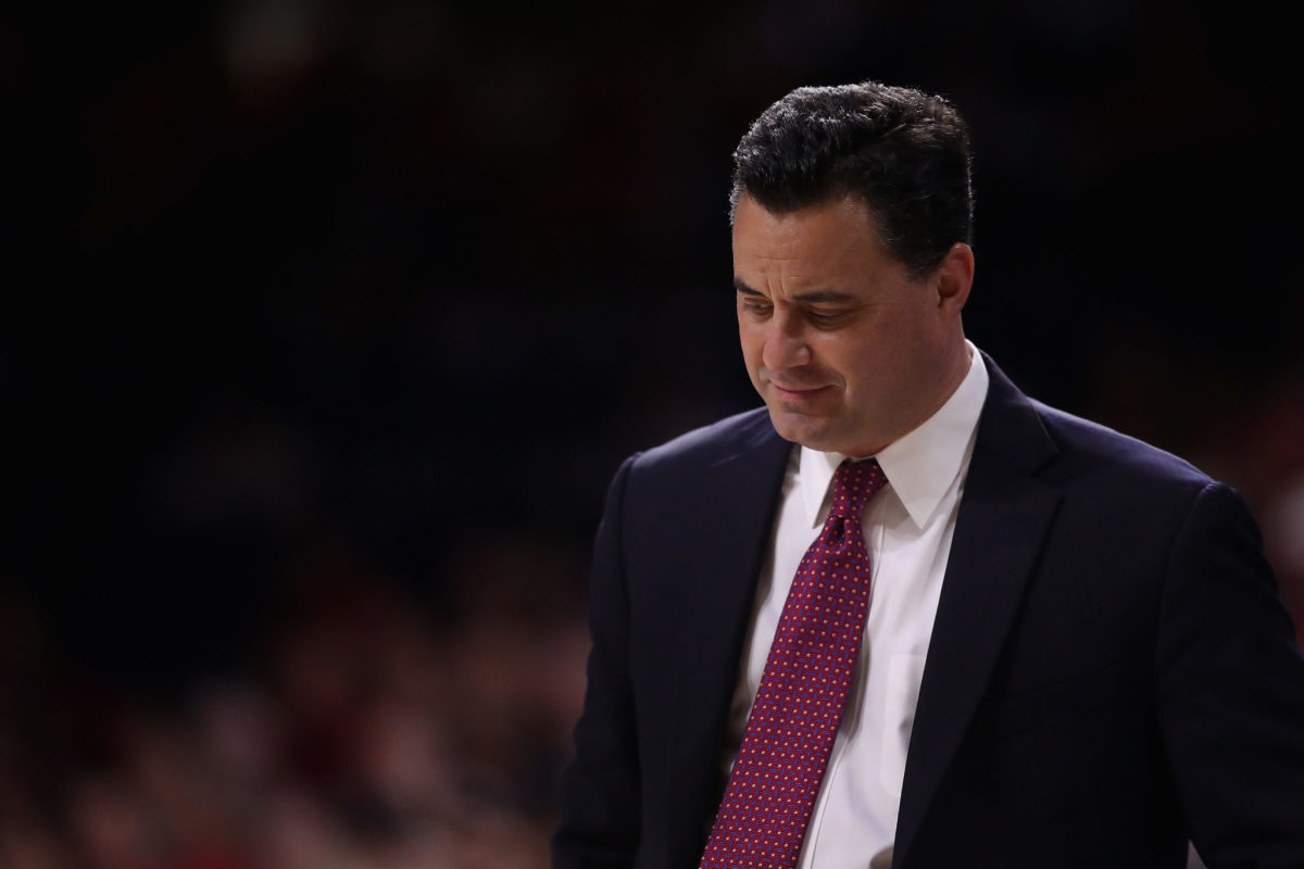Sean Miller watches on during games against Cal.