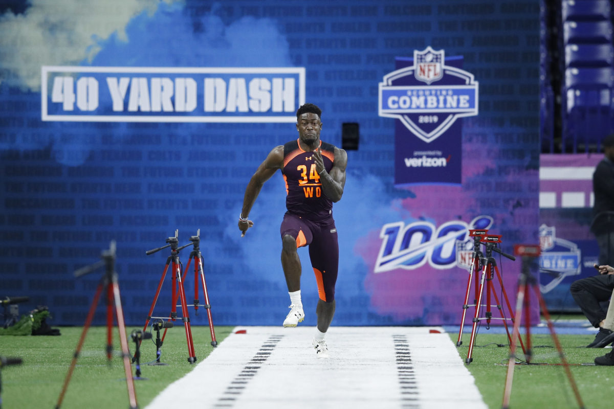 Hey Rookie: Inside DK Metcalf's Emotional 40-Yard Dash