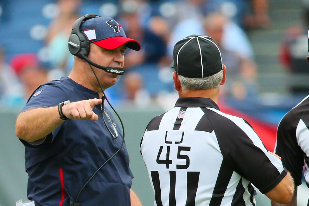 Texans' Bill O'Brien on Titans game: 'We need to play to win the game'