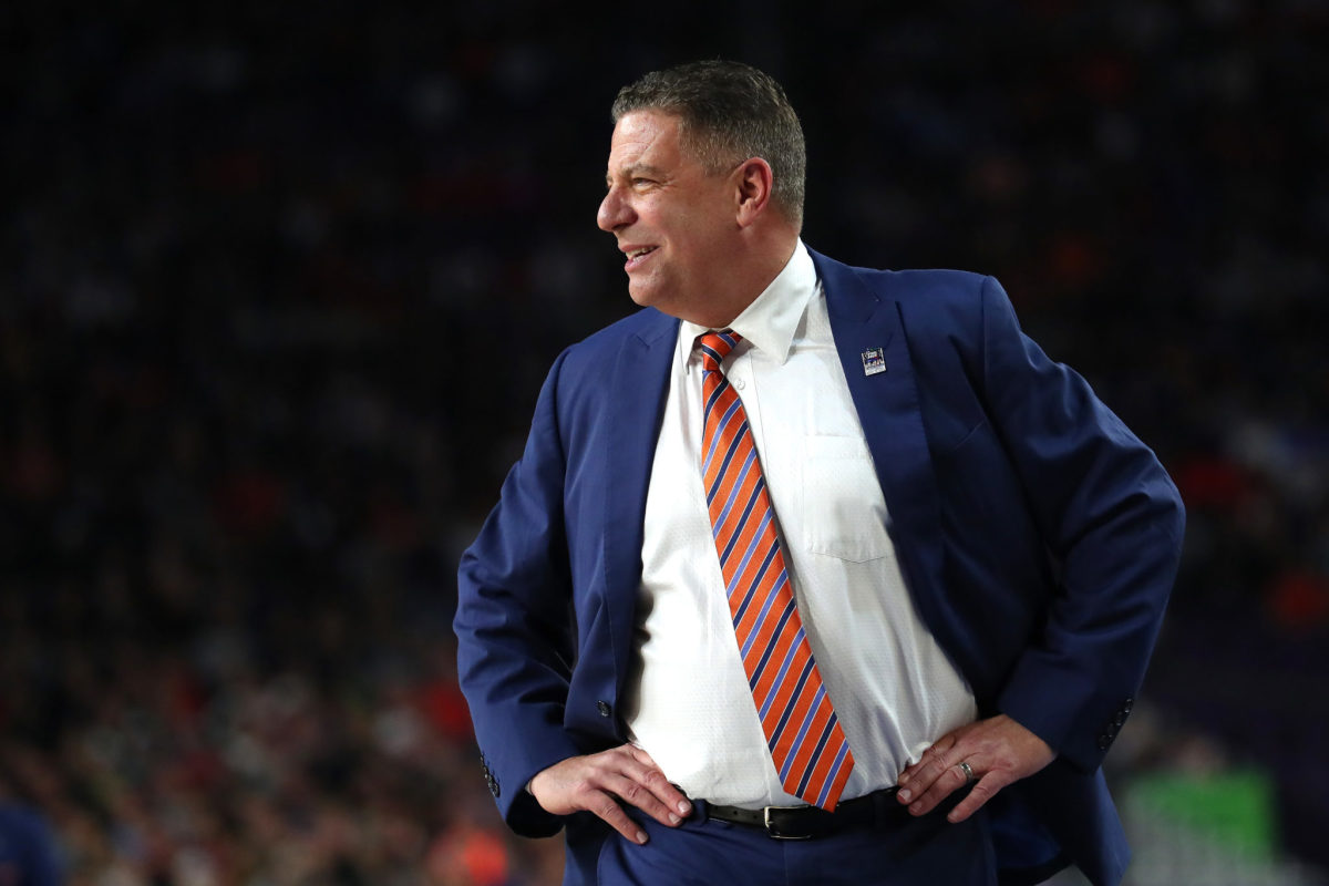Bruce Pearl at the Final Four.