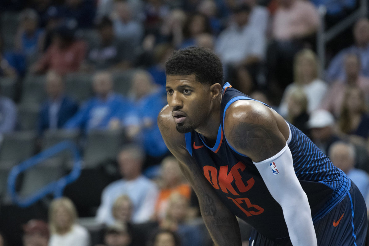 Paul George injury. НБА 6.