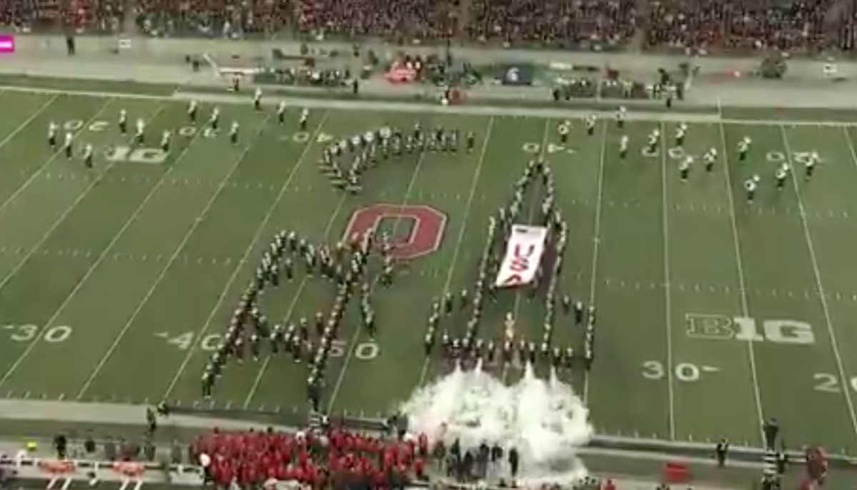 Ohio State Marching Band's Halftime Show vs. Michigan State Goes Viral ...