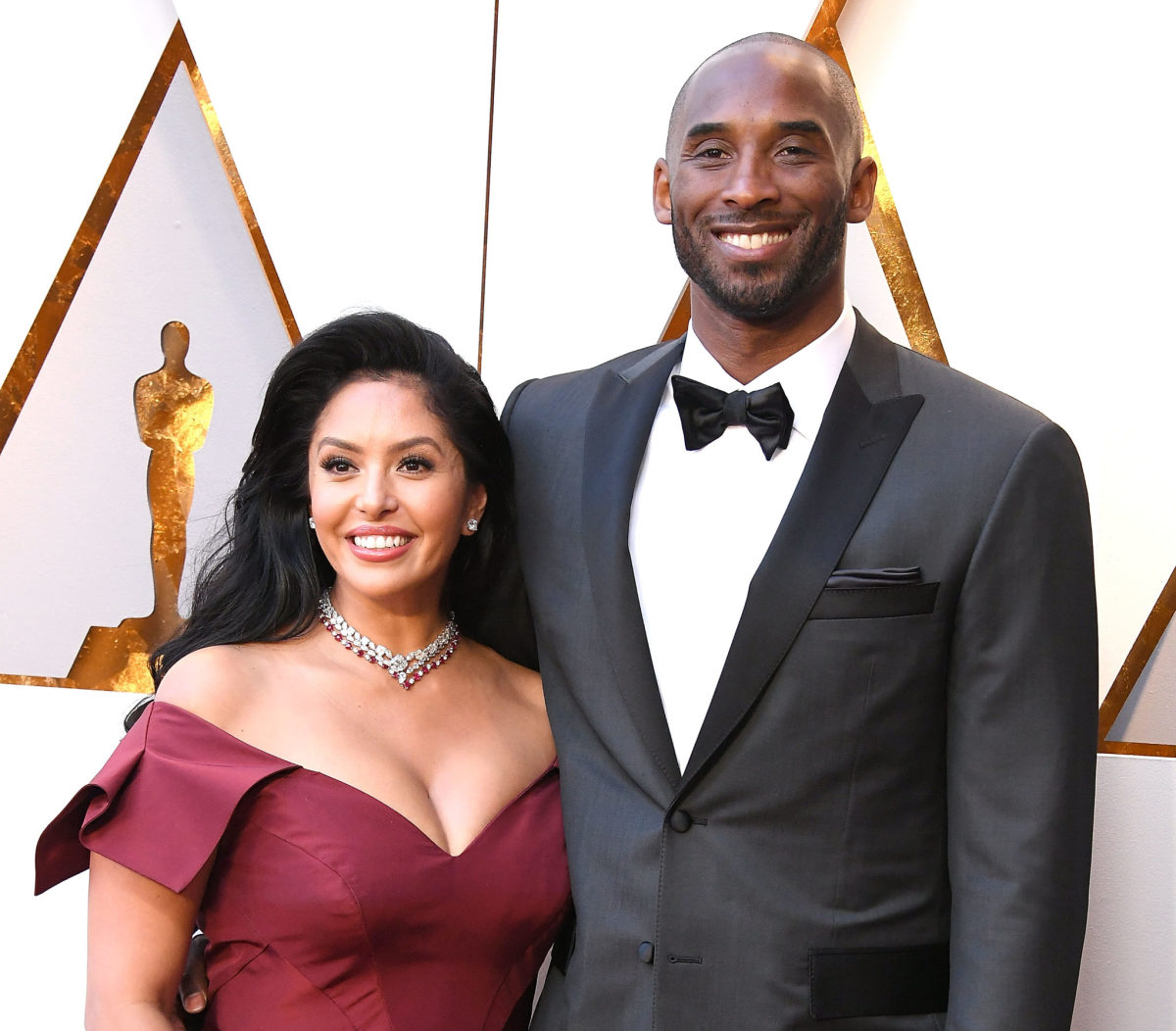 Kobe and Vanessa Bryant at the Oscars.
