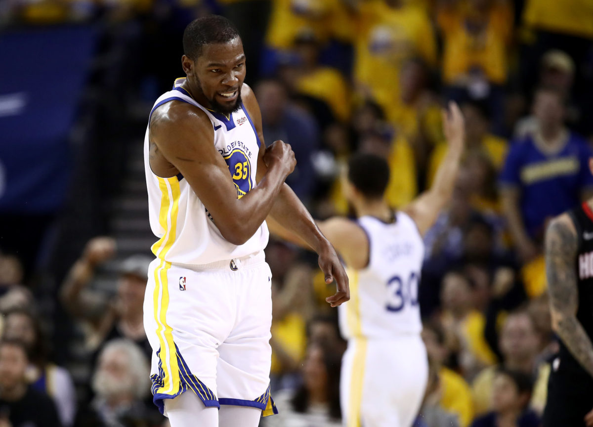 golden state warriors small forward kevin durant against houston
