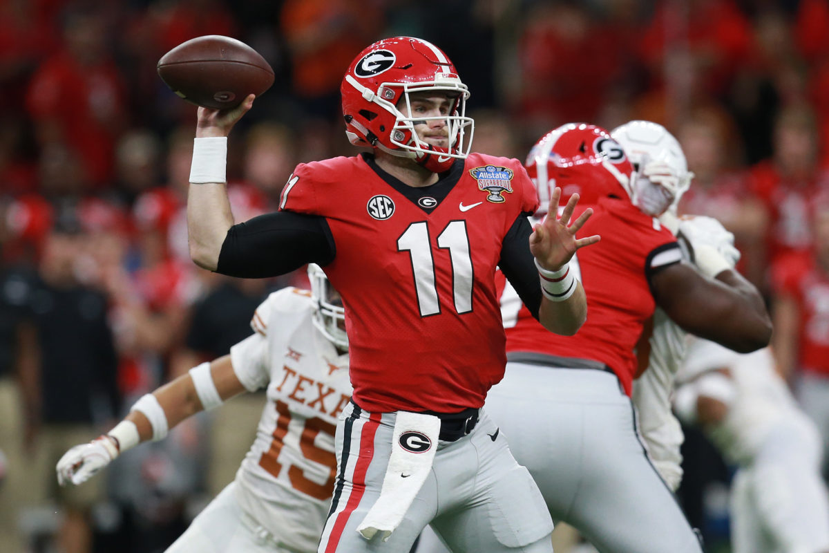Jake Fromm back to throw against Texas in the Sugar Bowl.