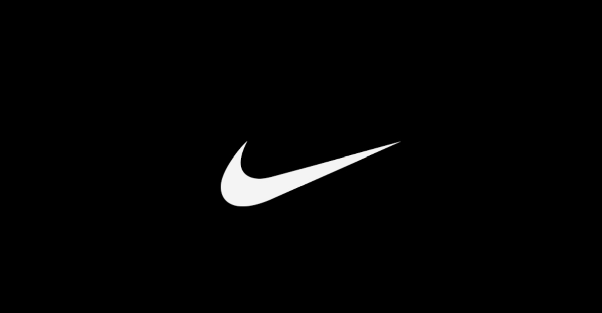 A Nike logo.
