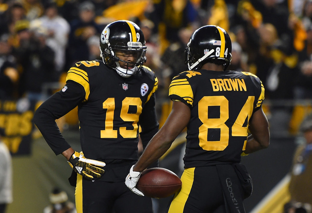 Antonio Brown Calls Out Steelers WR JuJu Smith-Schuster - The Spun