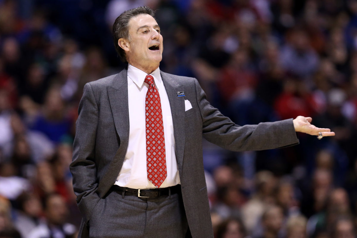 Rick Pitino makes his case for Louisville.