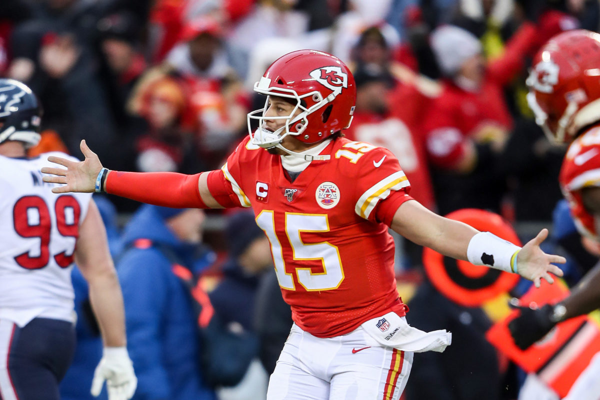 Patrick Mahomes Kansas City v J.J. Watt Houston Texans 2020 Images