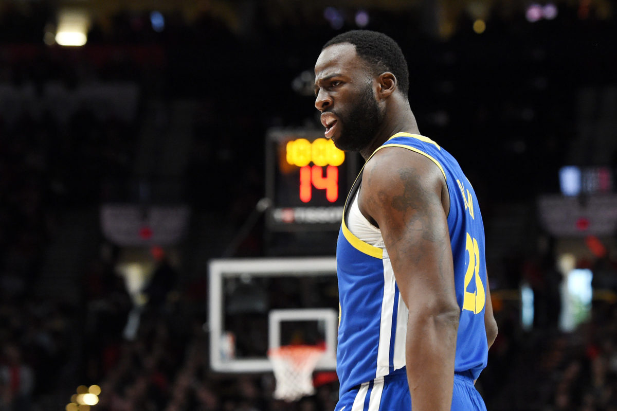 Draymond Green during game 4 against the Portland Trail Blazers.
