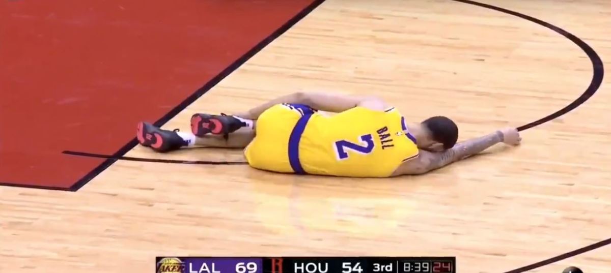 Lonzo Ball down with an ankle injury.