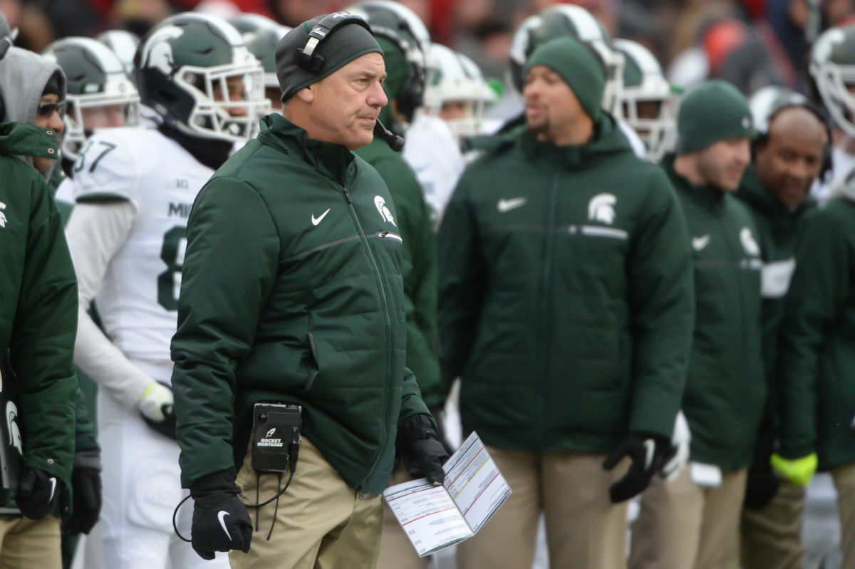 Mel Tucker Reportedly Makes Decision On Mark Dantonio's Coaching Staff ...