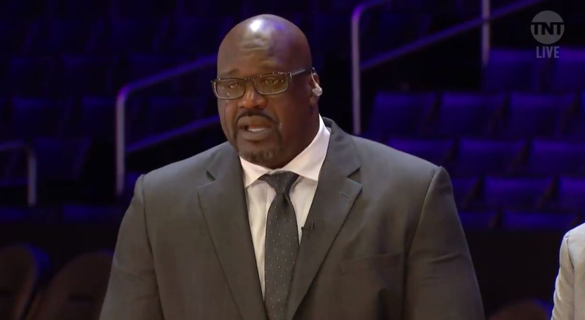 Shaq delivers some powerful words after Kobe Bryant's death.